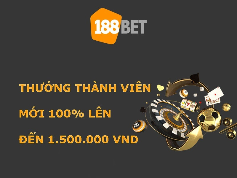 Khuyến mại 188BET dành cho tân thủ